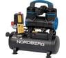 Компрессор безмасляный NORDBERG 220В, ресив. 8л, 170 л/мин NCEO8/170