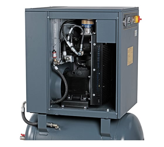 Компрессор винтовой NORDBERG 7.5 кВт, 10 Бар, 1000 л/мин, ресивер 270 л NCS270/1000-10