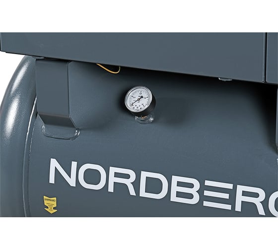 Компрессор винтовой NORDBERG 7.5 кВт, 10 Бар, 1000 л/мин, ресивер 270 л NCS270/1000-10