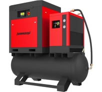 Винтовой компрессор с ресивером и осушителем Harrison 1300 л/мин, 10 бар, 11 кВт, 500 литров HRS-941300TD5