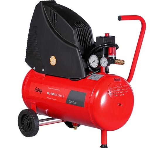 Компрессор FUBAG OL 195/24 CM1.5 180л/мин, 24л, 8бар, 1.1кВт 646034