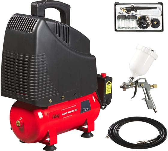 Компрессор FUBAG PAINT MASTER KIT + 3 OL 195/6 + 3 предмета 646030