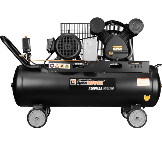 Компрессор FOXWELD AEROMAX 550/100 масляный, ременной 5075