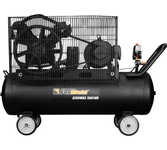 Компрессор FOXWELD AEROMAX 550/100 масляный, ременной 5075