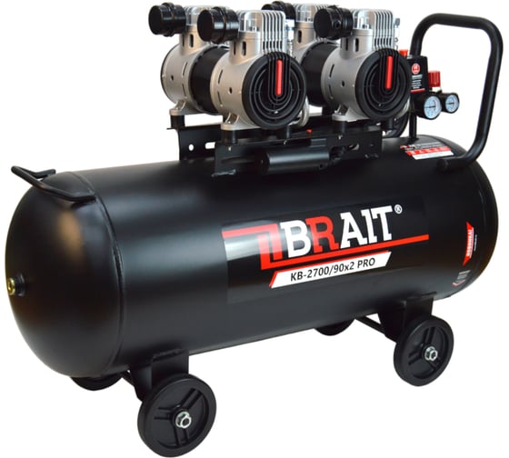 Воздушный компрессор BRAIT KB-2700/90x2 PRO 20.01.028.043