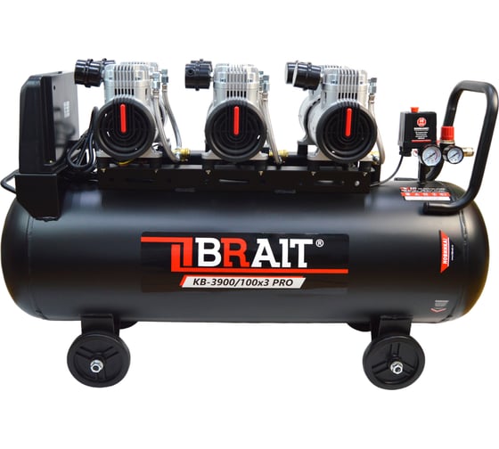 Воздушный компрессор BRAIT KB-3900/100x3 PRO 20.01.029.043