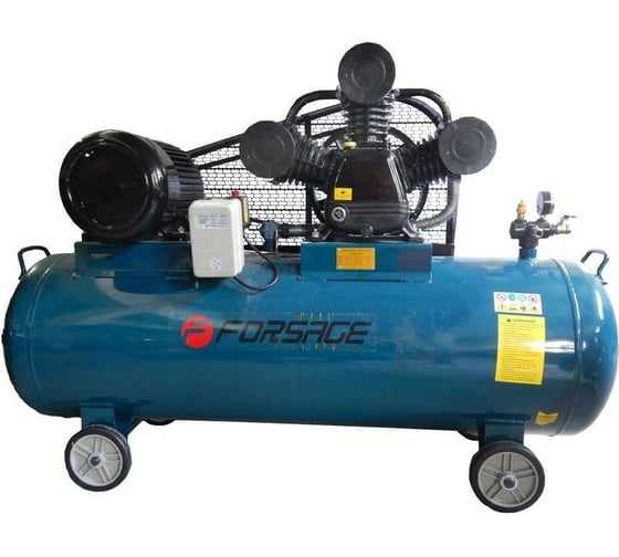 Компрессор Forsage 500л, 3-х поршневой, с ременным приводом F-TB290T-500(7740)