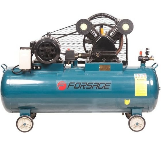 Компрессор Forsage 200л 2-х поршневой с ременным приводом F-TB290-200(7739) 1