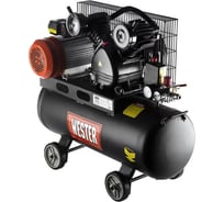 Компрессор WESTER WBK2200/50PRO ременной привод, поршневой масляный, 2200 Вт, 340л/мин, 8бар 631638