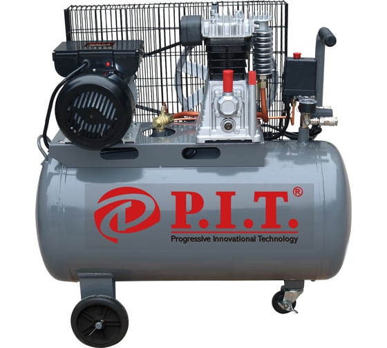 Компрессор P.I.T. 2,5кВт, 3,4лс, 330 л/мин, 100л PAC016001-2,5/100