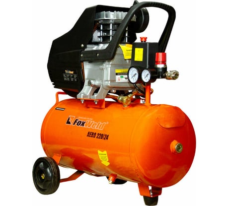 Масляный коаксиальный компрессор FOXWELD AERO 220/24 с комплектом 5940