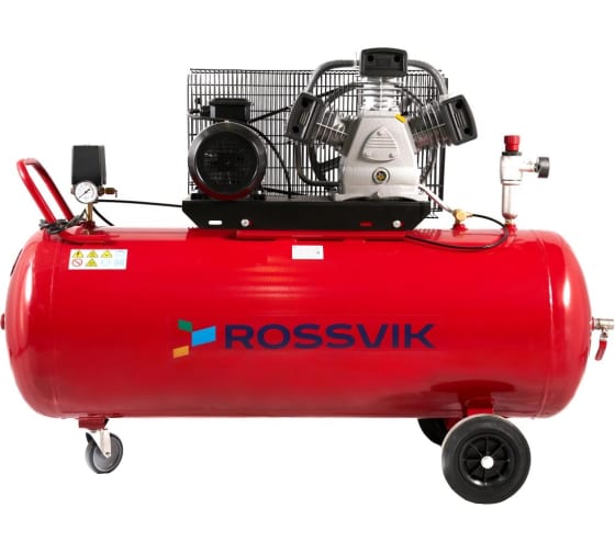 Поршневой компрессор ROSSVIK 580л/мин, 10бар, ресивер 100л, 380В/3кВт СБ4/С-100.LB40 1