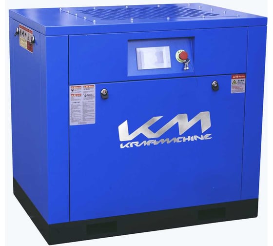 Винтовой маслозаполненный компрессор на постоянных магнитах KM7,5-10ПМ (IP23, серия АС, Inovance) KMMV00710MIPC23J