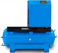 Винтовой маслозаполненный компрессор на ресивере KRAFTMACHINE КМ15-8рВ-500 (IP23) KMMVR150800RC23JH