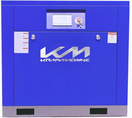 Винтовой электрический маслозаполненный компрессор KRAFTMACHINE KM11-10рВ (IP23, серия АВ) KMMV0111000RB23JHAB 1
