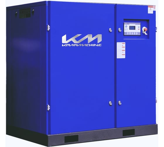 Винтовой электрический маслозаполненный компрессор KRAFTMACHINE KM55-8пВ (IP23, серия АВ) KMMV0550800PB23JHAB 1