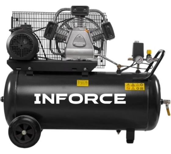 Ременной компрессор Inforce IBCW-100L-3P/580 1