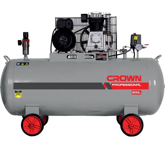 Компрессор с ременным приводом CROWN CT36032