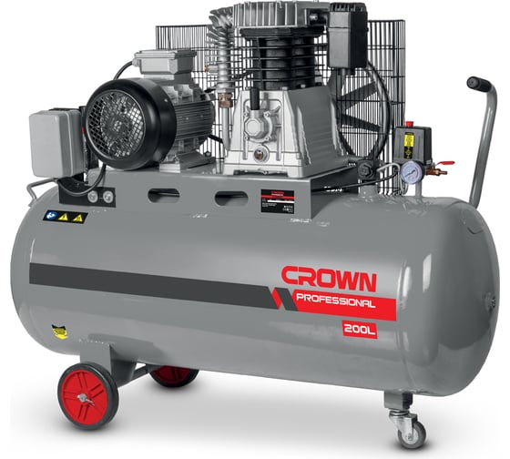 Компрессор с ременным приводом CROWN CT36033