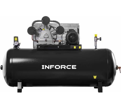 Ременной компрессор Inforce (500 л; 10 бар; 950 л/мин) IBCW-500L-3P/950