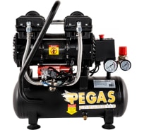Малошумный безмасляный компрессор Pegas pneumatic PG-602 профессиональная серия 6619