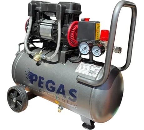 Малошумный компрессор Pegas pneumatic PG-802 проф 6620