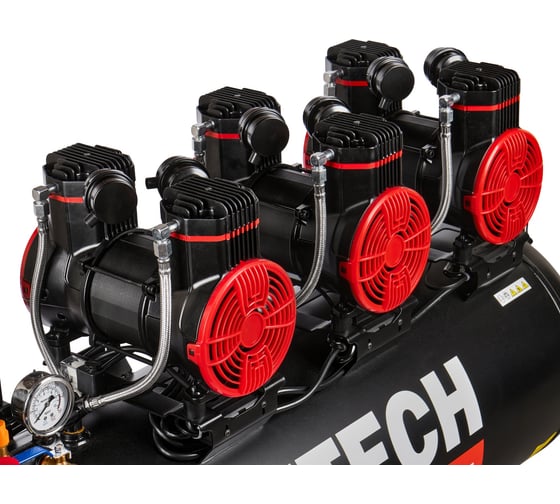 Безмасляный малошумный компрессор Elitech ACF 900-160S HD 206465