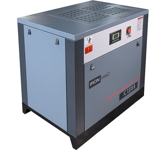 Винтовой компрессор Ironmac IC 7.5/10 B, ip54, ремень КА 427692