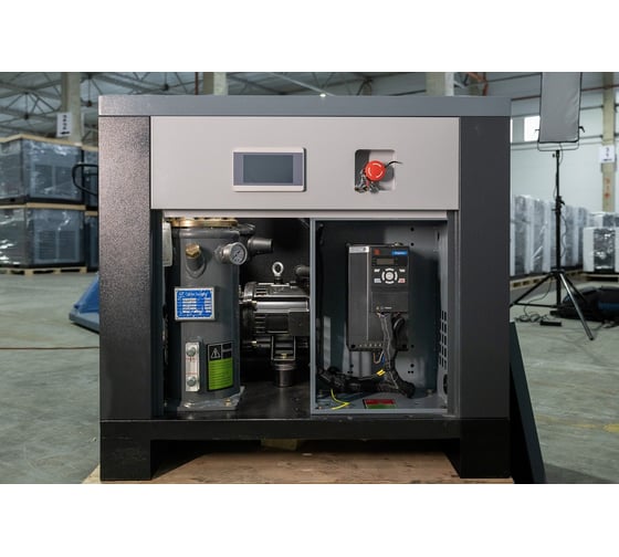 Винтовой компрессор Ironmac IC 7,5/10 C VSD, ip23, прямой привод КА 445365