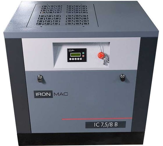 Винтовой компрессор Ironmac IC 7.5/8 B IP54, ремень КА 427691