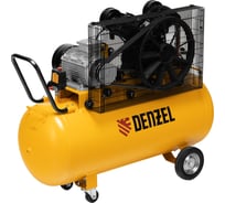 Компрессор воздушный ременной привод Denzel BCV 4000-T/200, 4.0 кВт, 200 литров, 690 л/мин 58120