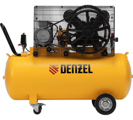Компрессор воздушный ременной привод Denzel BCV 4000-T/200, 4.0 кВт, 200 литров, 690 л/мин 58120