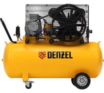 Компрессор воздушный ременной привод Denzel BCV 5500-T/200, 5.5 кВт, 200 литров, 850 л/мин 58122