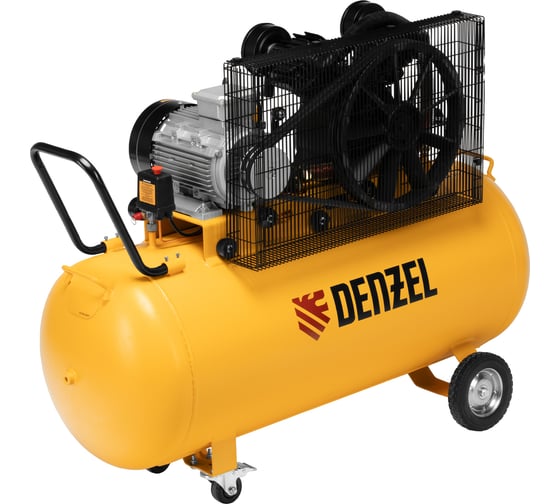 Компрессор воздушный ременной привод Denzel BCV 5500-T/270, 5.5 кВт, 270 литров, 850 л/мин 58125