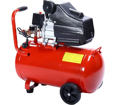 Компрессор поршневой с прямым приводом GTE 220В, ресив. 50л, 200л/мин. -MK050200B GTE-MK050200B