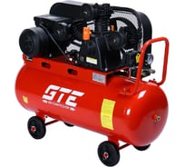 Компрессор поршневой с ременным приводом GTE 220В, ресив. 100л, 400л/мин. -MR4100400B GTE-MR4100400B