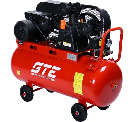 Компрессор поршневой GTE (с ременным приводом, 220 В, ресивер 100 л, 400 л/мин, -MR4100400B) 219465