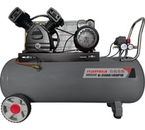 Компрессор Парма K-2300/100РМ (масляный ременной, 2200Вт, асинхронный, 100л, 336л/мин, 10бар, вых. 2шт/рапид) 02.014.00013