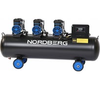 Компрессор безмасляный NORDBERG 380 В, ресивер 170 л, 750 л/мин NCEO170/750