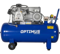 Компрессор поршневой OPTIMUS 580л/мин, 3кВт, 380В, ресивер 150л OPT-301558