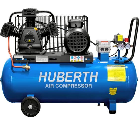 Компрессор, ресивер HUBERTH 100 л, 525 л/мин, 380В RP305100