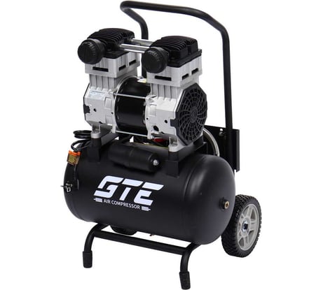 Безмасляный компрессор GTE 220В, ресив. 30л, 140л/мин GTE-HMP030140B