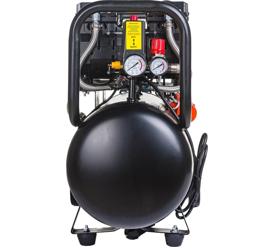 Малошумный безмасляный компрессор Pegas pneumatic PG-2800*2 проф серия 2.8кВт, 365 л/мин,50л 6621