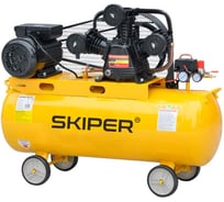 Воздушный компрессор SKIPER IBL3100A до 600 л/мин, 8 атм, 100 л, 230 В, 3 кВт 00-00011087