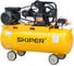 Воздушный компрессор SKIPER IBL3100A до 600 л/мин, 8 атм, 100 л, 230 В, 3 кВт 00-00011087 1