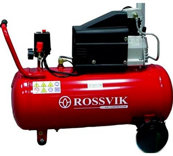 Поршневой компрессор ROSSVIK 200л/мин, 8бар, ресивер 24л, 220В/1,5кВт СБ4/С-24.J1047В
