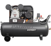 Компрессор Patriot KRX 420 L100 D, поршневой, ременной, масляный, 420 л/мин, 100 л, 10 бар, 2.2 кВт, 400 В 545302320