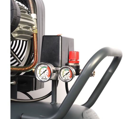 Компрессор Patriot KRX 580 L100 D, поршневой, ременной, масляный, 580 л/мин, 100 л, 10 бар, 3 кВт, 400 В 545302330