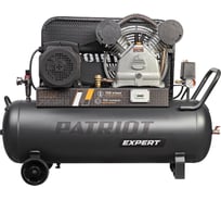 Компрессор Patriot KRX 700 L100 D, поршневой, ременной, масляный, 700 л/мин, 100 л, 10 бар, 4 кВт, 400 В 545302340