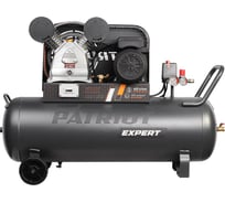 Компрессор Patriot KRX 420 L100, поршневой, ременной, масляный, 420 л/мин, 100 л, 10 бар, 2.2 кВт, 230 В 545302315